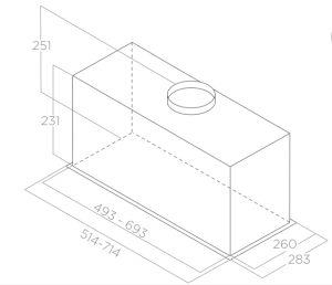 Витяжка Elica FOLD S IX/A/52 - 13