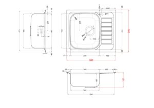 Мийка Elleci Sky125 DX SATINATO - 4