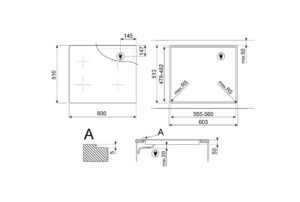 Варильна поверхня Smeg SIM 6644R - 4