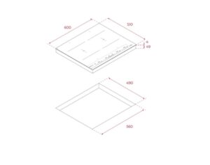 Варильна поверхня Teka IBF 64-G1 MSP BM код 112510038 - 2
