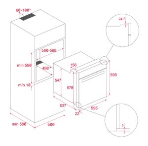 Духова шафа Teka HLB 8400 FBK код 111000076 - 11