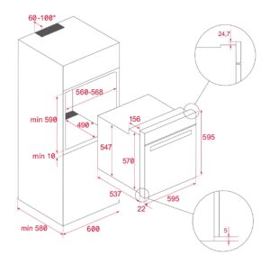 Духова шафа Teka HLB 8400 P WH код 111000007 - 4