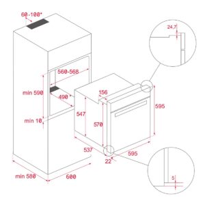 Духова шафа Teka HCB 6535 код 111020031 - 12