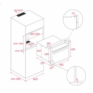 Мікрохвильова піч Teka MLC 8440 BK код 111160024 - 13