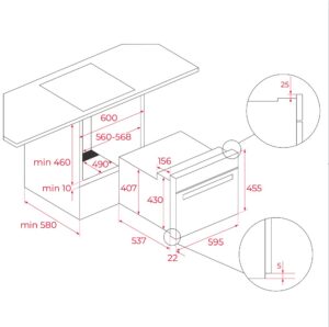 Мікрохвильова піч Teka MLC 8440 ST код 111160025 - 14