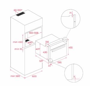 Духова шафа Teka HLC 8440 C FBK код 111160028 - 9