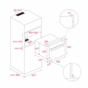 Духова шафа Teka HLC 8440 C ST код 111160006 - 7
