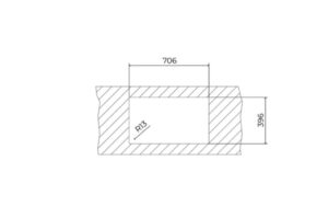 Мийка Teka FLEXLINEA 71.40 Fortinox код 115000063 - 4