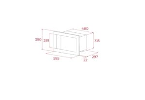 Мікрохвильова піч Teka ML 8200 BIS BK код 112060001 - 2