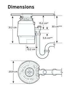 Подрібнювач In-sink-erator Premium 700 - 22