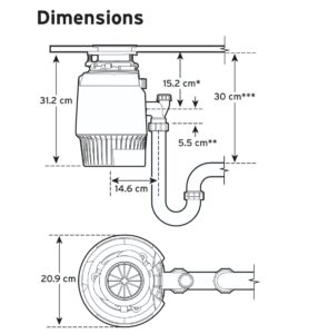 Подрібнювач In-sink-erator Evolution Plus 750 - 21
