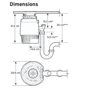 Подрібнювач In-sink-erator Evolution Plus 1000 - 21