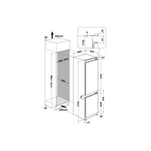 Холодильник Whirlpool WHC18D011C1 SF - 8