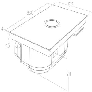 Варильна поверхня Elica NIKOLATESLA SWITCH EVO BL/A/83 - 11