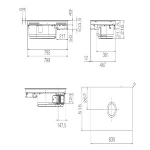 Варильна поверхня Elica NIKOLATESLA SWITCH EVO WH/A/83 - 5
