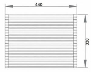Аксесуар Interline Rollmat Black - 3