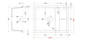 Мийка Elleci Unico 125 tortora 43 - 4