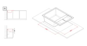Мийка Elleci Unico 125 tortora 43 - 6