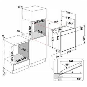 Духова шафа Whirlpool WOI118HT2SSMA - 9