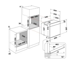 Духова шафа Whirlpool WOI9A8PT1SBA - 10