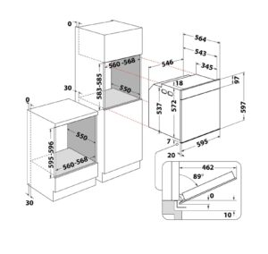 Духова шафа Whirlpool WOI9A8PT2SBA - 9