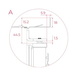 Морозильна камера Teka RSF 73385 FI код 113500012 - 5