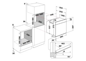 Духова шафа Whirlpool WOI5S8HM1SBA - 10