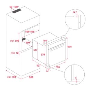 Духова шафа Teka HSB 6350 FBK код 111010071 - 7