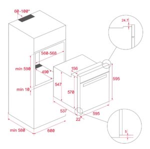 Духова шафа Teka HSB 6150 FBK код 111010063 - 11