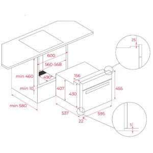 Духова шафа Teka HSC 6440 C SS код 111170002 - 6