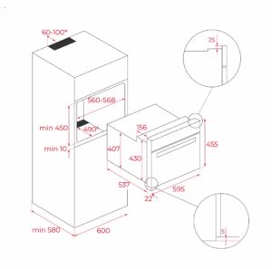 Духова шафа Teka HSC 6350 SS код 111140003 - 11