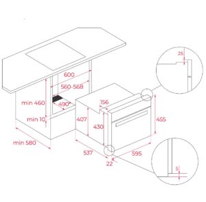 Духова шафа Teka HSC 6350 SS код 111140003 - 12