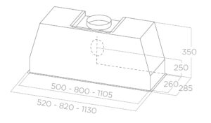 Витяжка Elica CT35 PRO GME IX/A/60 - 4