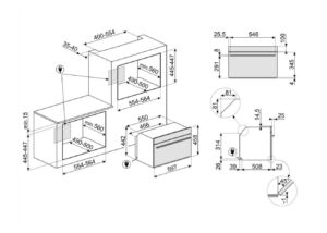 Духова шафа Smeg SO 4101M1B3 - 2