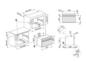 Духова шафа Smeg SO 4102S3G - 2