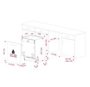 Посудомийна машина Teka DFI 76951 код 114260026 - 11