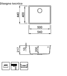 Мийка Elleci Q 105 under top Nuvola 79 - 3