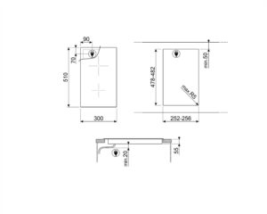 Варильна поверхня Smeg SI 2321D - 3