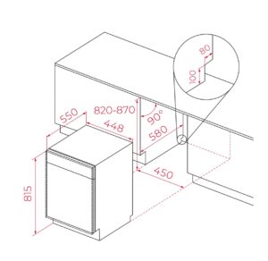 Посудомийна машина Teka DFI 74860  код 114310011 - 6