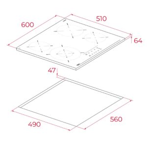 Варильна поверхня Teka TBC 64320 код 112540012 - 12