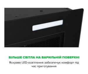 Витяжка Interline BASIC Glass BL A/60/PB - 7