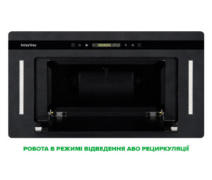Витяжка Interline JOLLY BL A/60/GL/K Nano Matte - 4