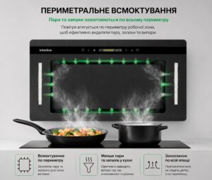 Витяжка Interline JOLLY BL A/60/GL/K Nano Matte - 26