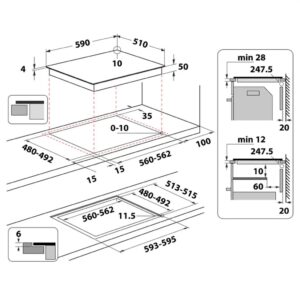 Варильна поверхня Whirlpool WB S4360 CPNE - 9