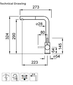 Змішувач Elleci TRAIL Plus Nuvola 79 - 3