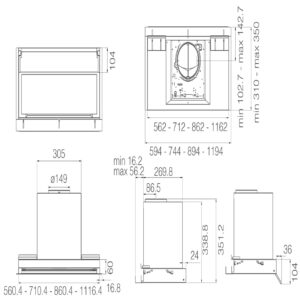Витяжка Elica BOXIN ADVANCE PLUS @ IX/A/60 - 4