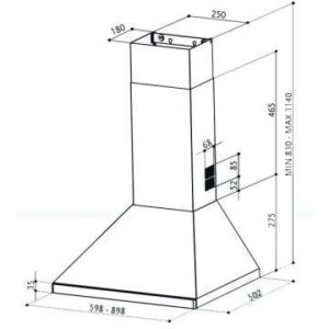 Витяжка Faber STRIP EG8 PB AV/BRA A60 - 2