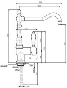 Змішувач Smeg MIR 6O-2 - 2