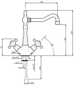 Змішувач Smeg MIR 8O - 2