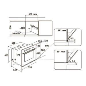 Духова шафа Whirlpool AKP 461 IX - 2